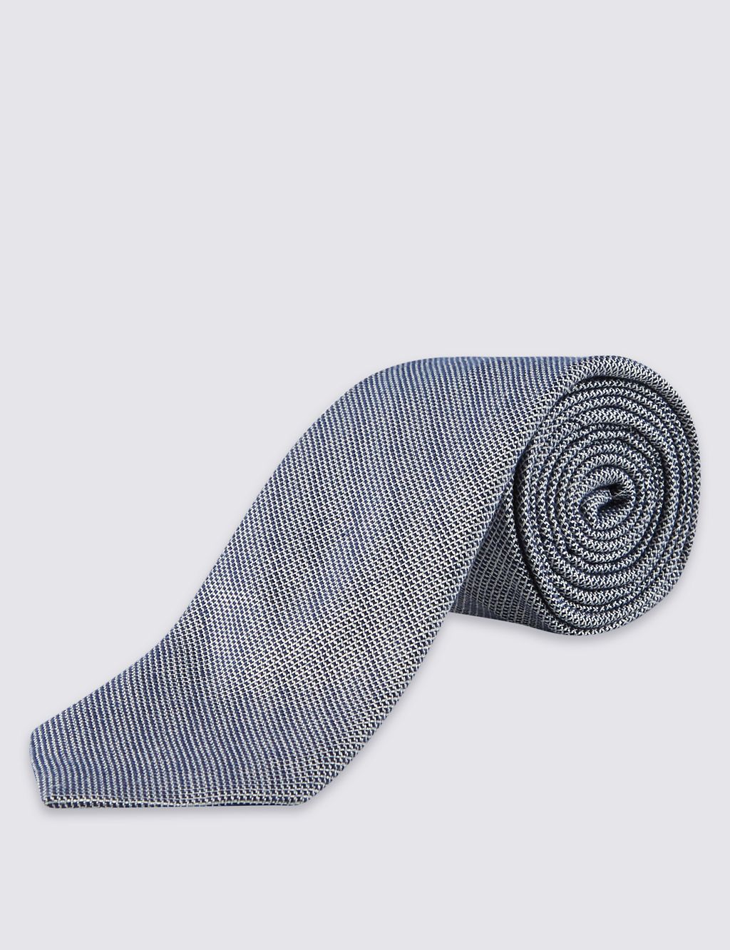 Textured Tie with Silk 1 of 3