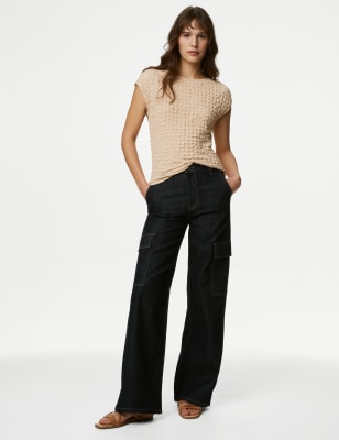 Textured Top, M&S Collection