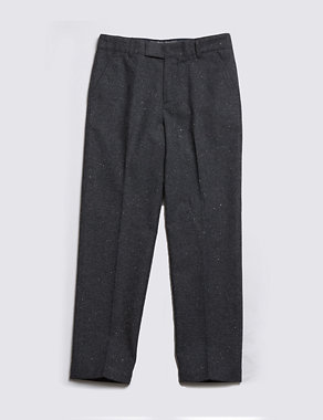 Textured Trousers with Wool (5-14 Years) Image 2 of 3