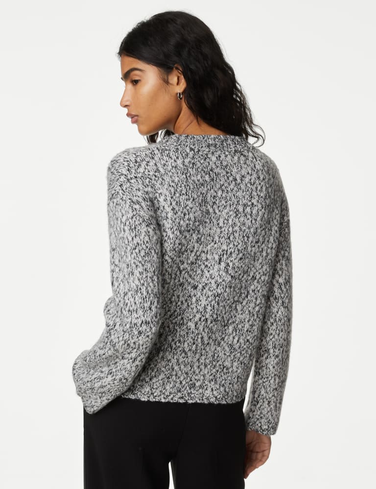 M&s leopard top print jumper