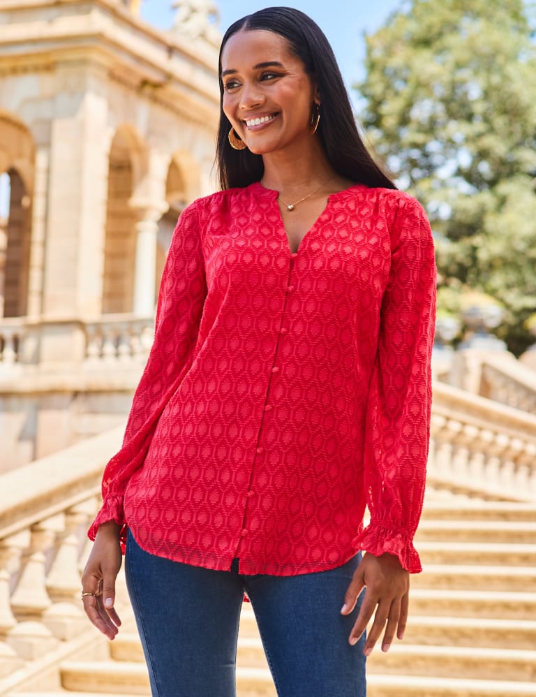 Longline blouse best sale