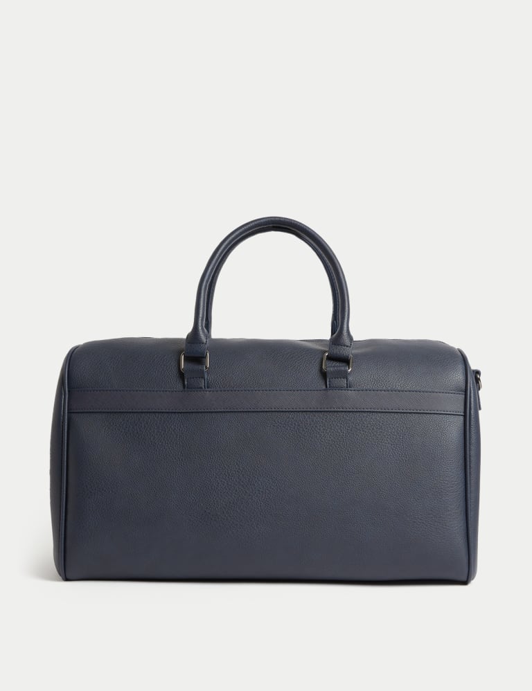 M&s leather holdall on sale