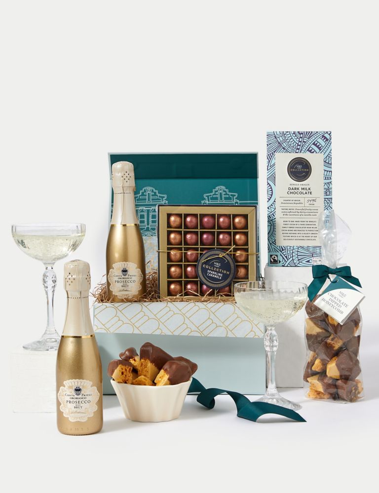 The Chocolate & Fizz Gift Box 1 of 4