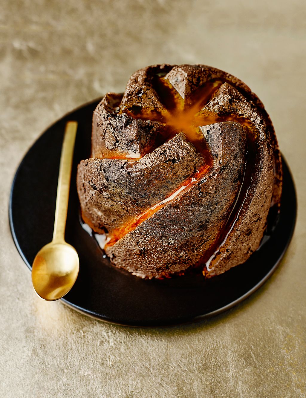 The Collection Belgian Chocolate & Orange Star Christmas Pudding 1 of 2