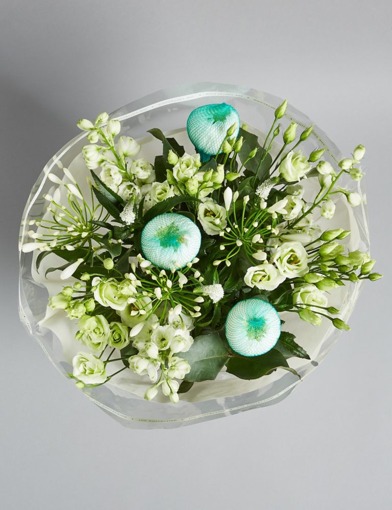 The Collection Contemporary White Bouquet 4 of 7