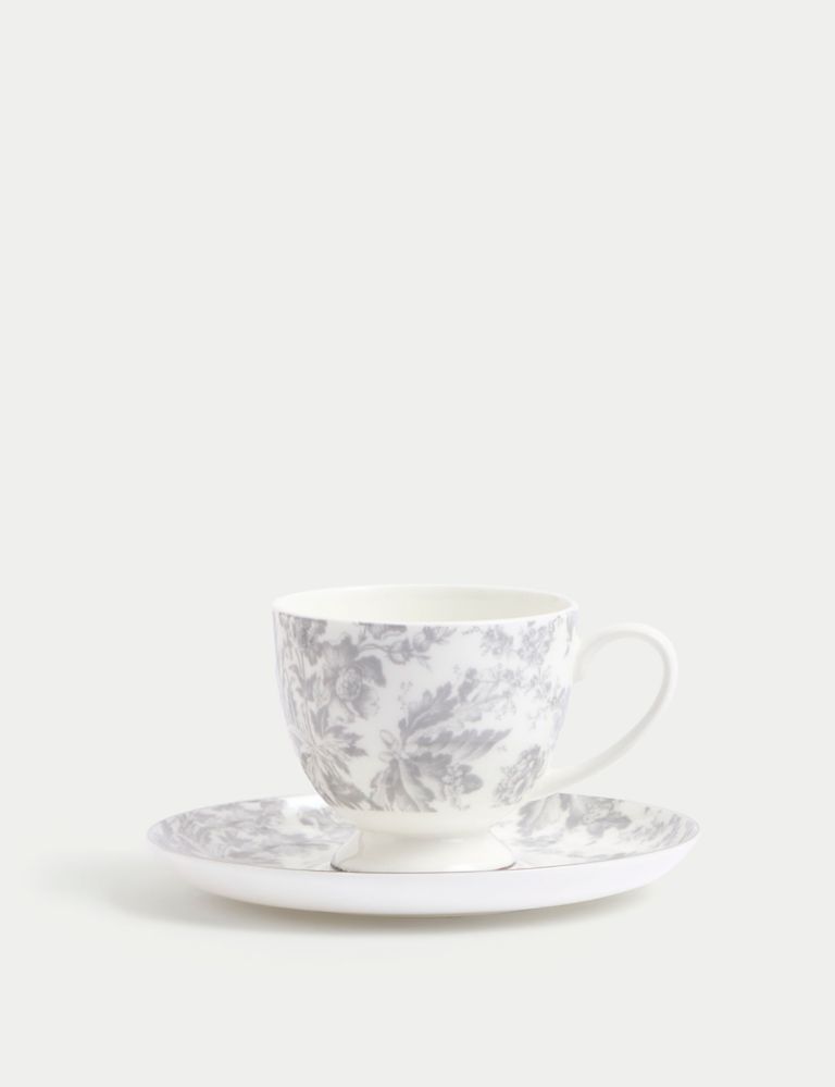 The Collection Floral Cup & Saucer 1 of 4