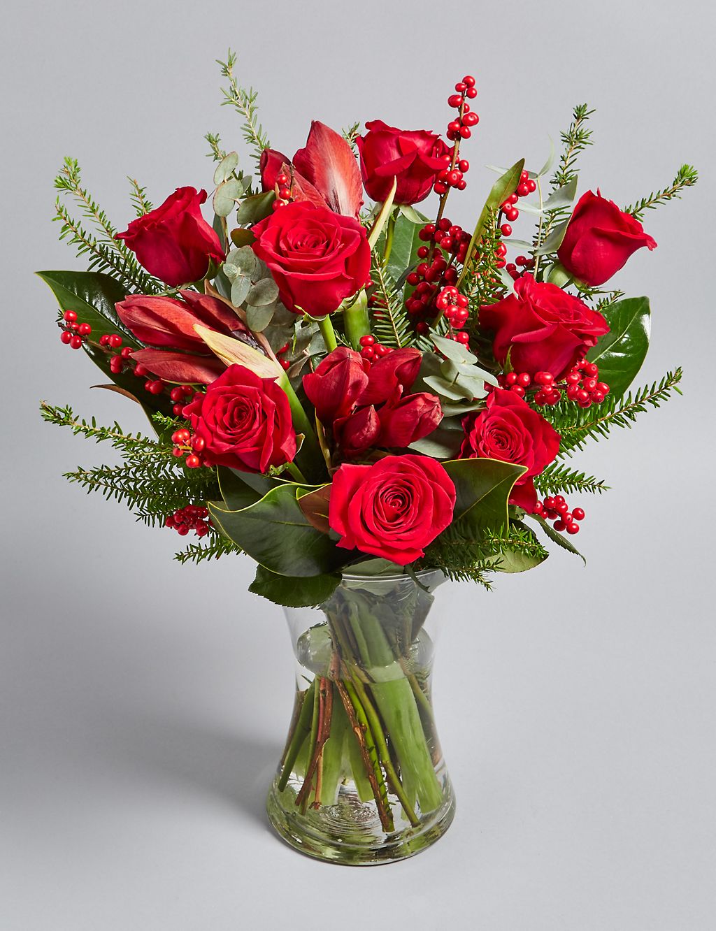 The Collection Red Velvet Flower Bouquet 6 of 6