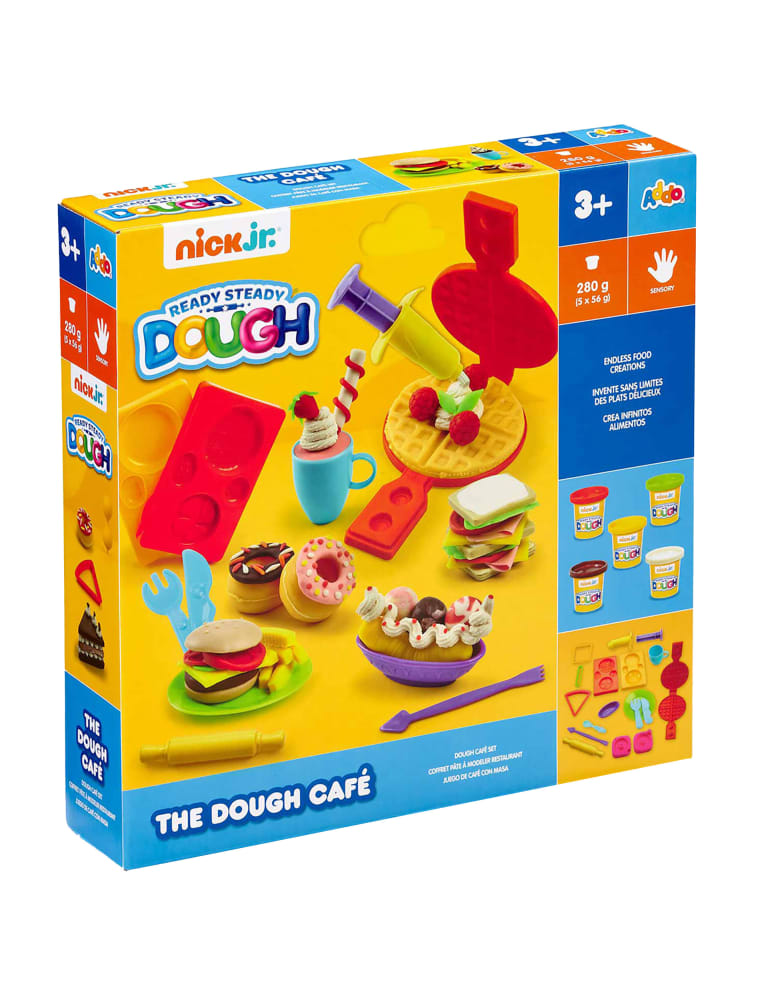 The Dough Caf Playset 3 6 Yrs Ready Steady Dough M S