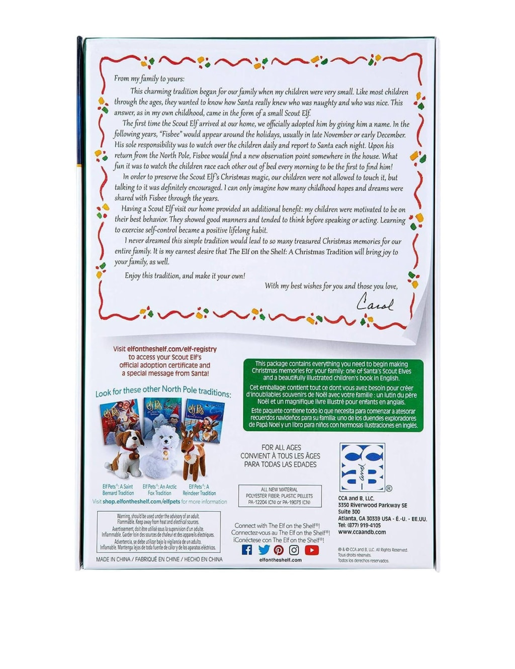 The Elf On The Shelf® Boy Elf With Blue Eyes (12+ Mths) The Elf On