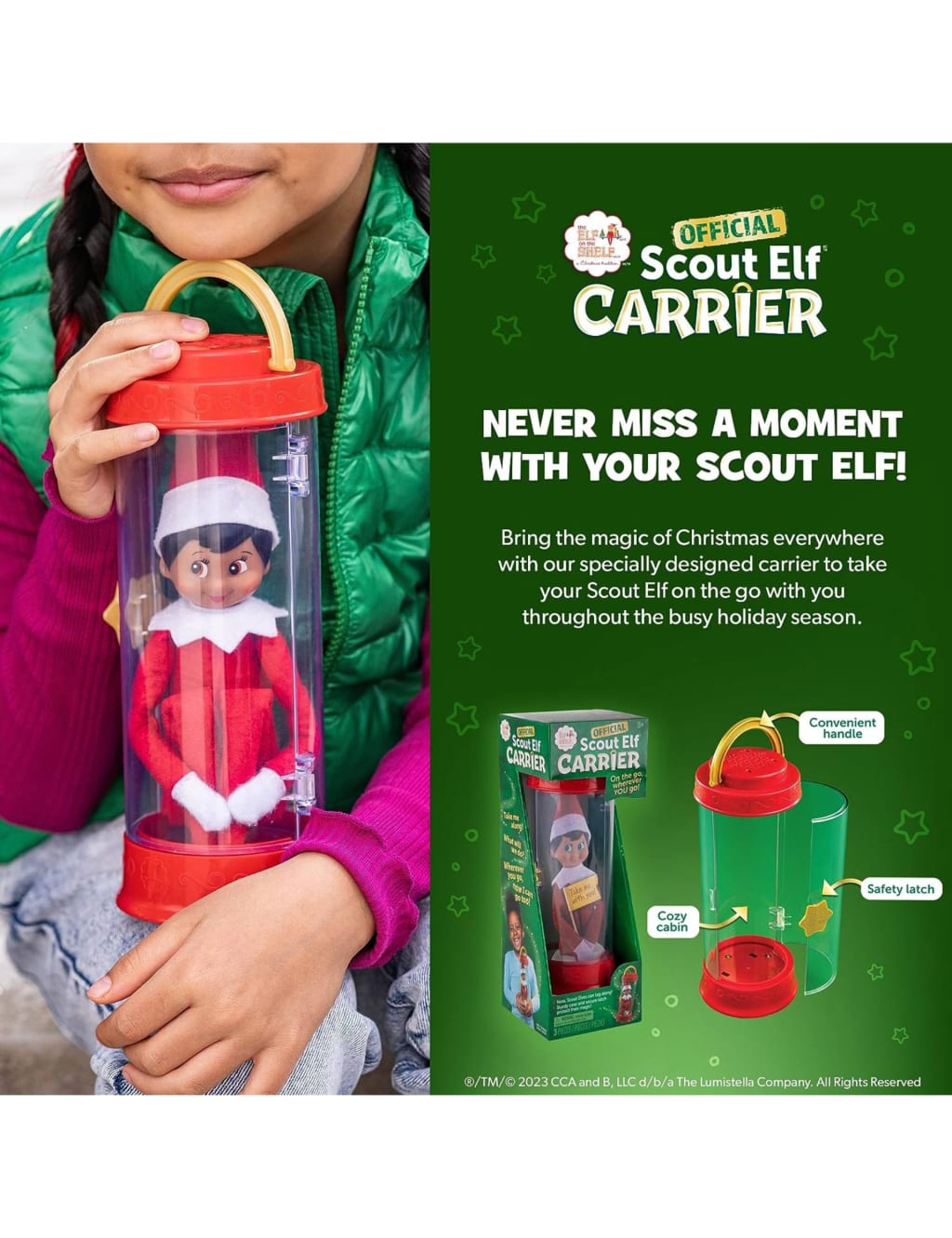 Buy The Elf On The Shelf® Scout Elf Carrier (3+ Yrs) | The Elf On The ...