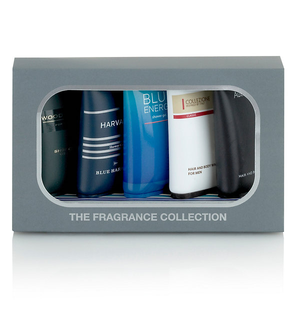 The Fragrance Collection Mixed Shower Gel Gift Set Image 1 of 2