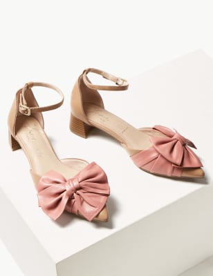 M&s bow shoes sale