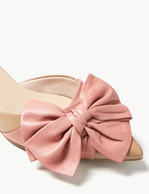 fran bow court shoe