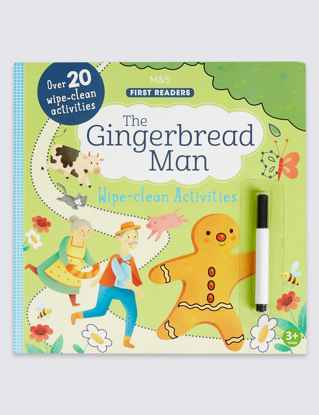 The Gingerbread Man Wipe-Clean Book 3 of 3