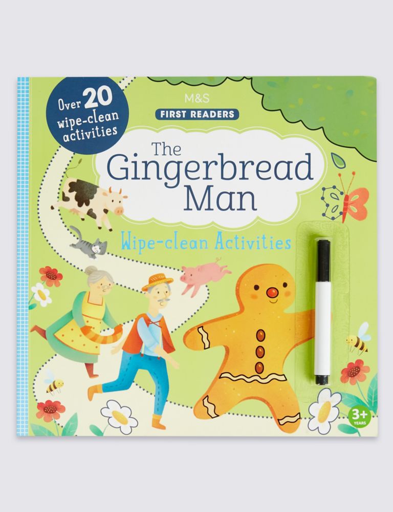 The Gingerbread Man Wipe-Clean Book 1 of 3