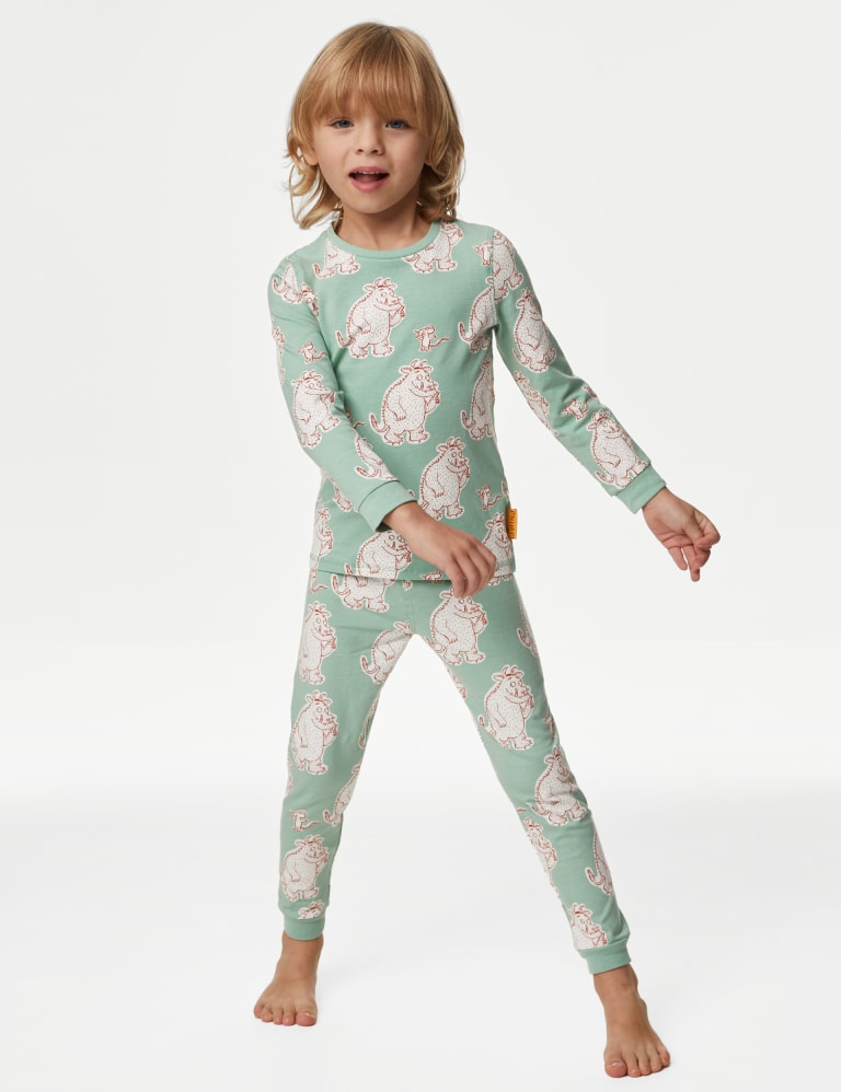 Long Heavy Cotton Pyjamas with Playground Print 