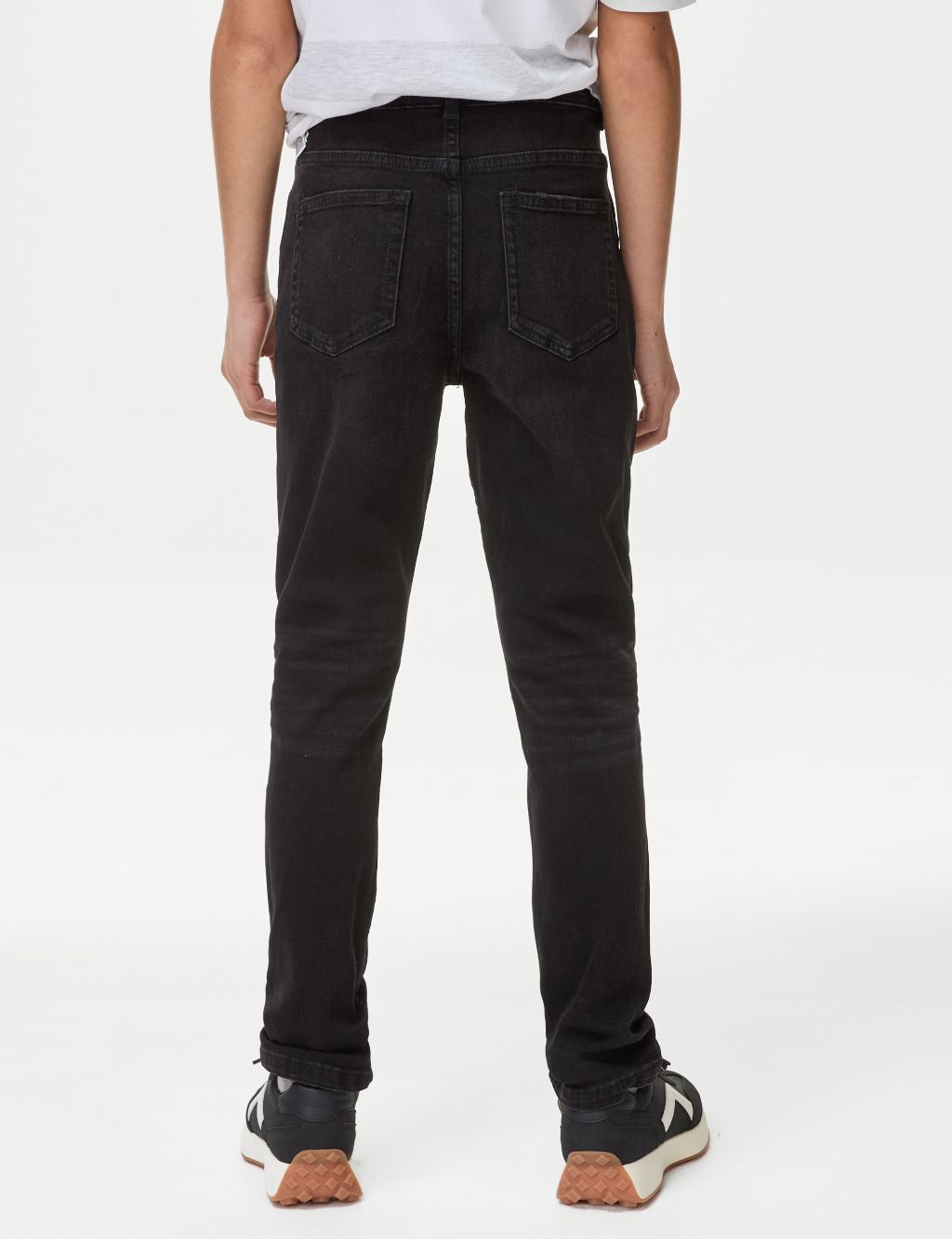 The Jones Straight Fit Cotton with Stretch Jeans (6-16 Yrs) | M&S ...