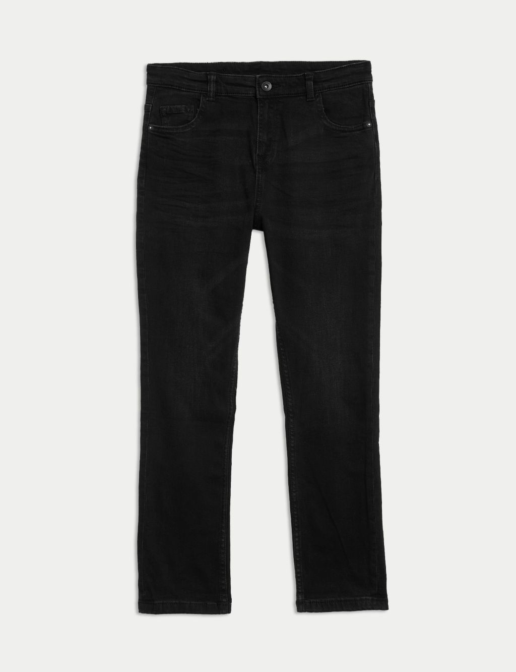 The Jones Straight Fit Cotton with Stretch Jeans (6-16 Yrs) 1 of 5