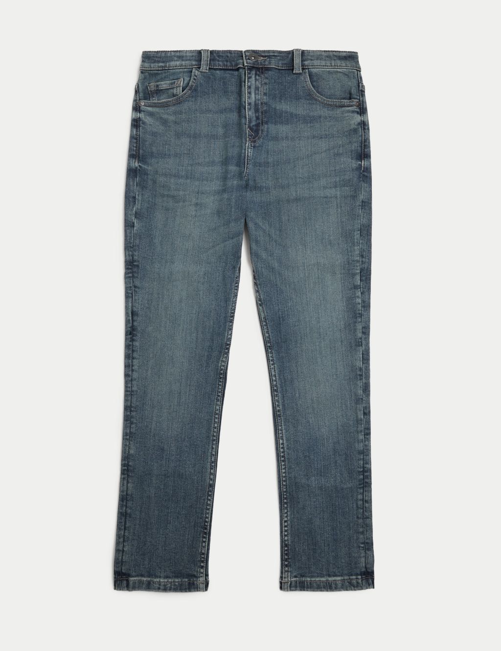 The Jones Straight Fit Cotton with Stretch Jeans (6-16 Yrs) 1 of 5