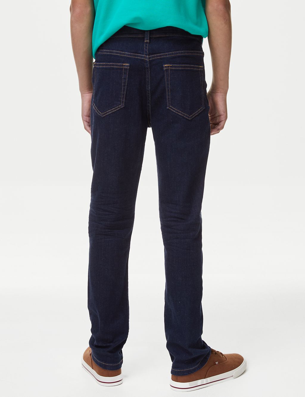 The Jones Straight Fit Cotton with Stretch Jeans (6-16 Yrs) 5 of 6