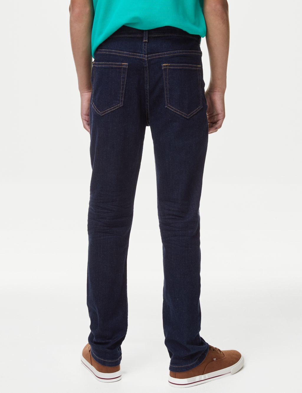 The Jones Straight Fit Cotton with Stretch Jeans (6-16 Yrs) 5 of 6