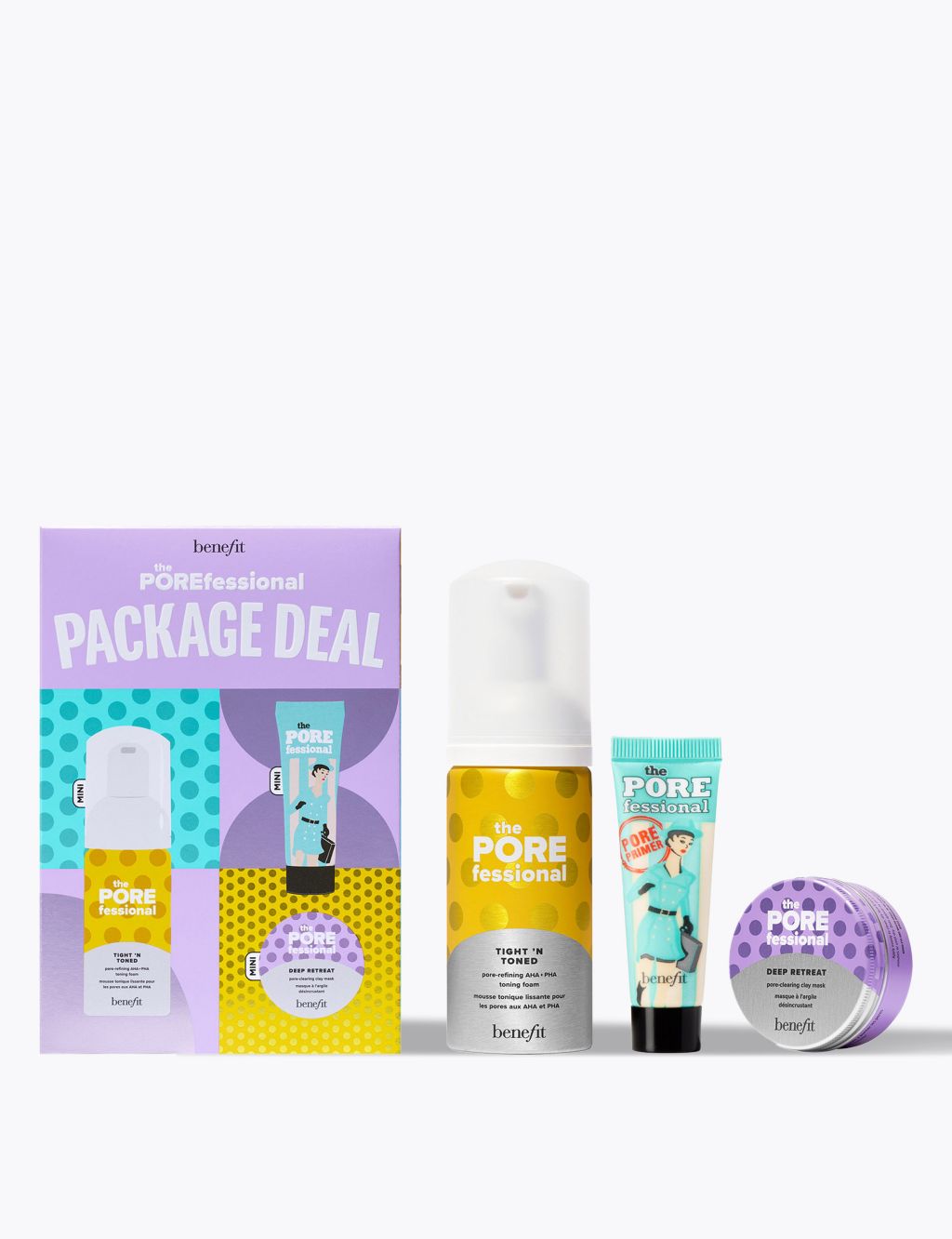 The Porefessional Package Deal Pore Care Mini Set 3 of 7