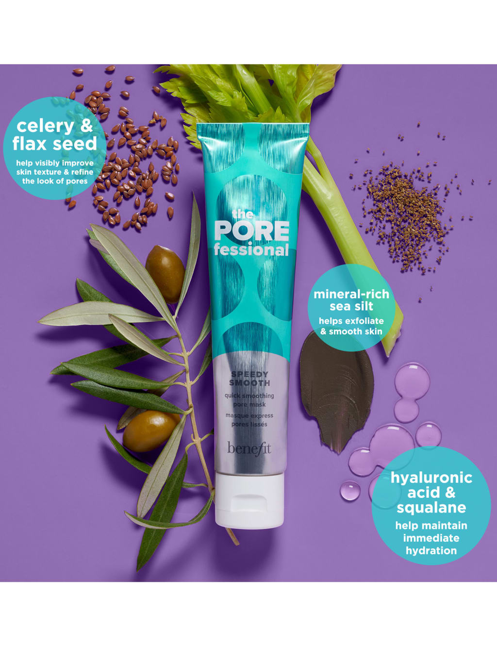 The Porefessional Speedy Smooth Mask 75ml | BENEFIT | M&S