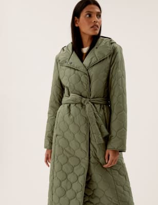 M&s ladies store quilted coats