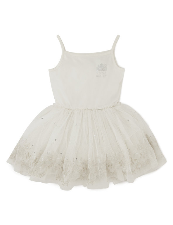 The Royal Ballet™ Cotton Rich Tutu Dress (1-7 Years) Image 1 of 2