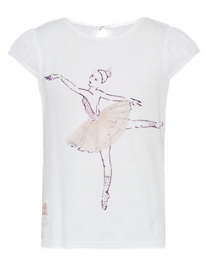 The Royal Ballet™ Studded T-Shirt with Modal Image 2 of 6