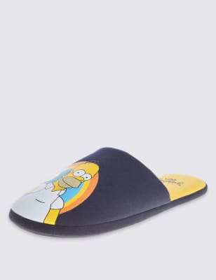 Bart simpson mens discount slippers