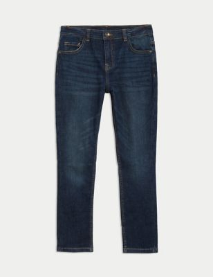 The Smith Skinny Fit Cotton with Stretch Jeans (3-16 Yrs) Image 2 of 6