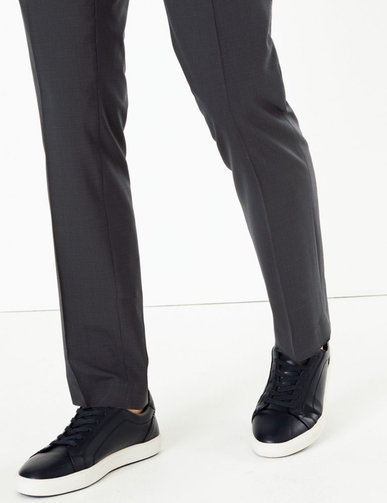The Ultimate Big & Tall Navy Slim Fit Trousers 4 of 5