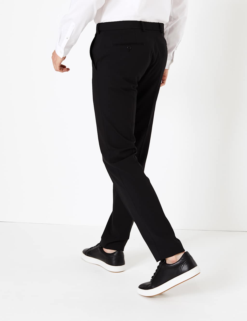 The Ultimate Black Skinny Fit Trousers M&S Collection M&S