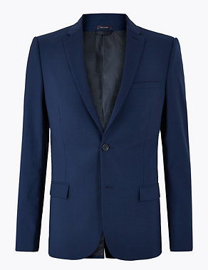 The Ultimate Blue Skinny Fit Jacket Image 2 of 7