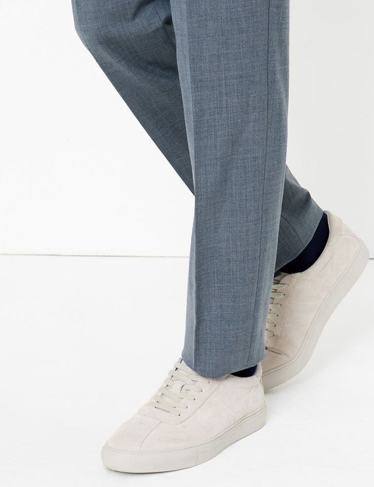 The Ultimate Blue Slim Fit Trousers 5 of 7