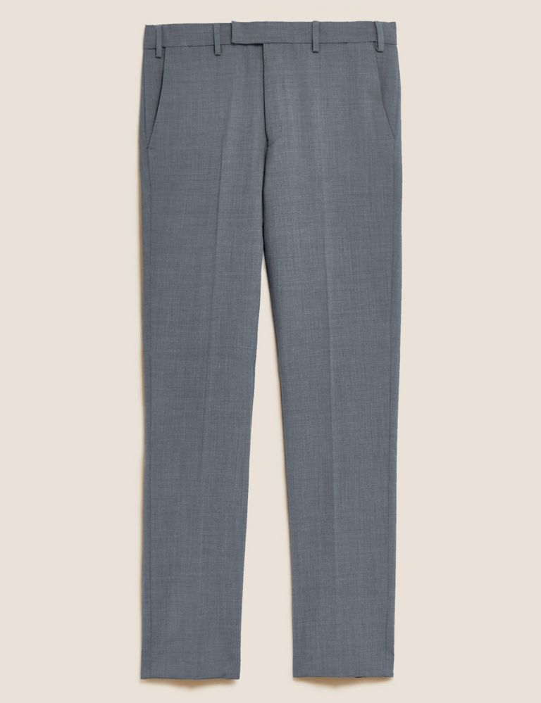 The Ultimate Blue Slim Fit Trousers 2 of 7