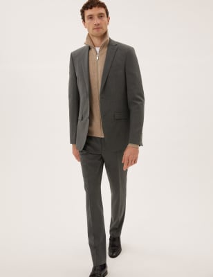 Charcoal Tailored Trousers