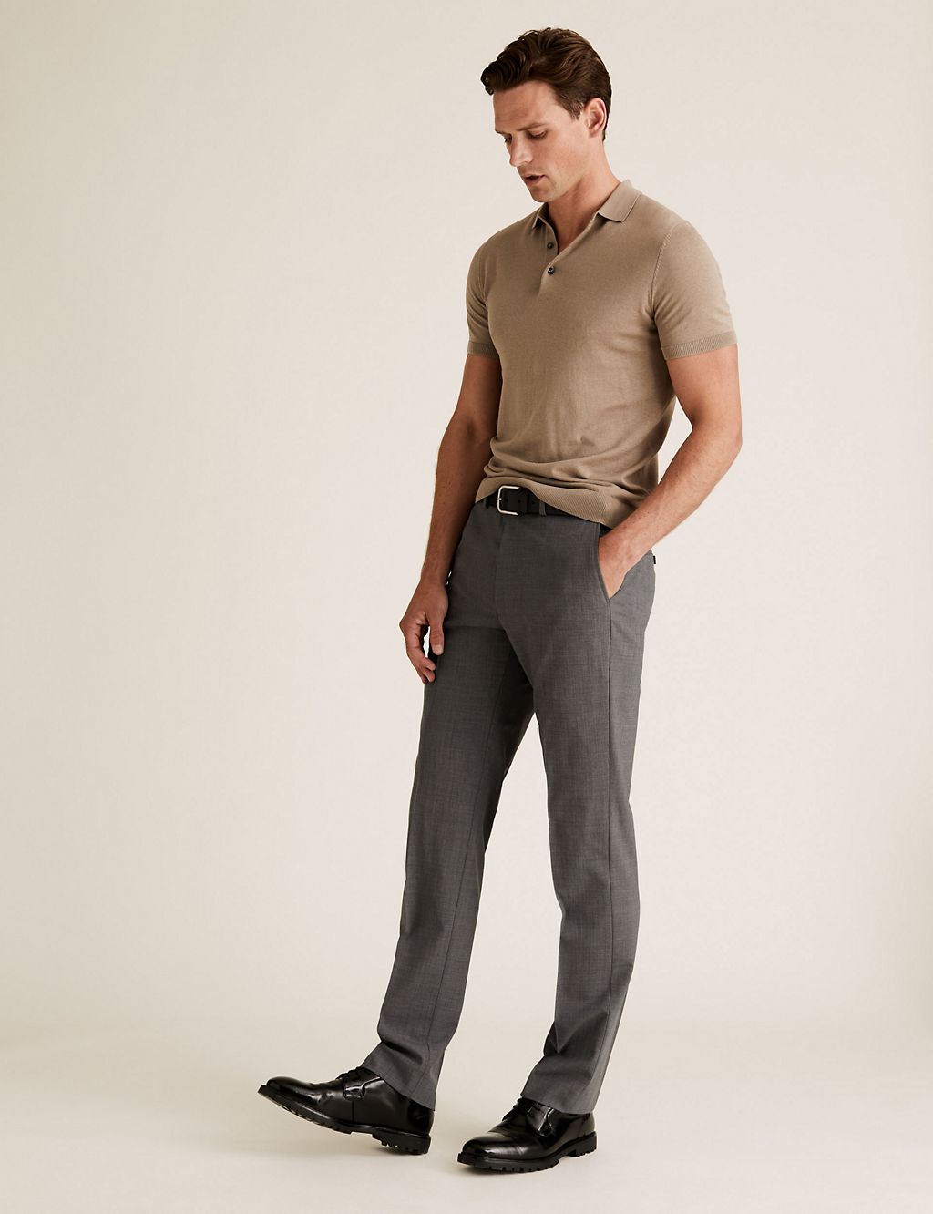 The Ultimate Grey Tailored Fit Trousers 3 of 6