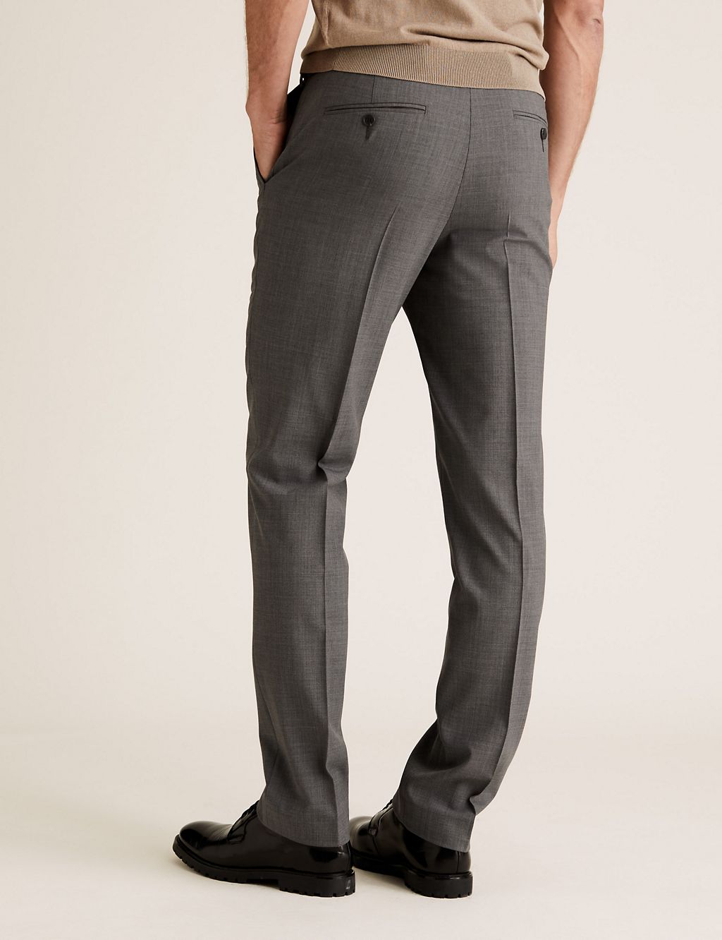 The Ultimate Grey Tailored Fit Trousers 4 of 6