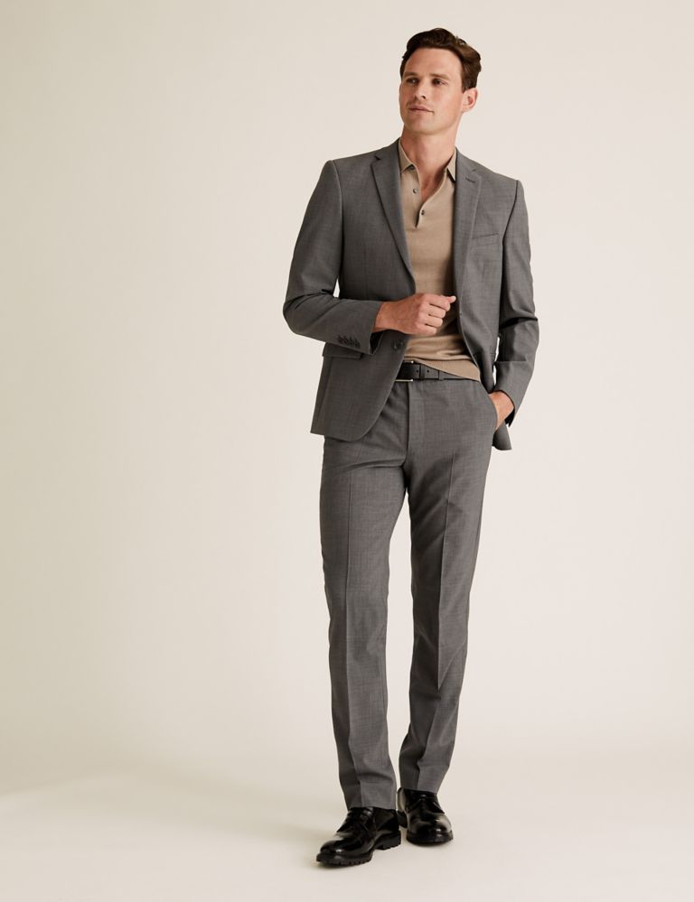 The Ultimate Grey Tailored Fit Trousers 5 of 6