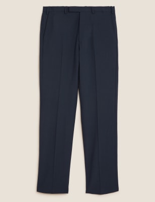 MARKS & SPENCER Slim Fit Women Dark Blue Trousers - Buy Dark Blue