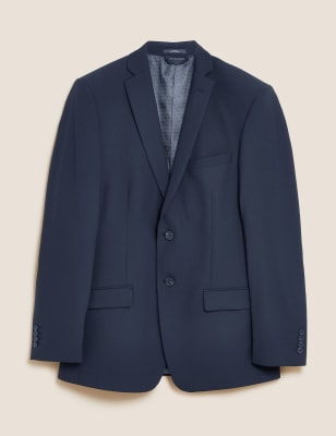 Marks and spencer navy hot sale suit