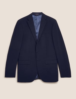 The Ultimate Navy Tailored Fit Suit Jacket | M&S Collection | M&S