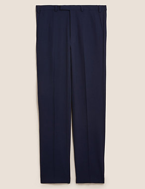 The Ultimate Navy Tailored Fit Suit Trousers Image 2 of 8