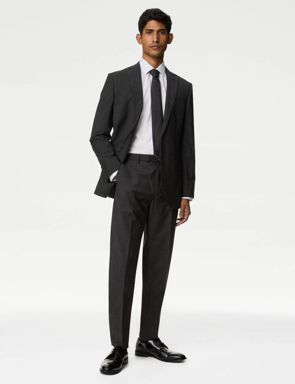 Buy The Ultimate Tailored Fit Suit Trousers | M&S Collection | M&S