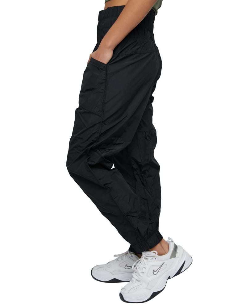 High waisted windbreaker clearance pants