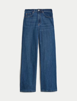 Marks and spencer 2025 wide leg jeans