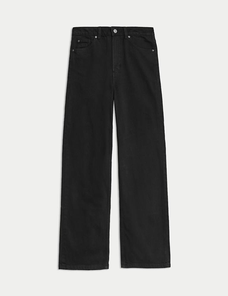 Marks and spencer wide leg jeans sale