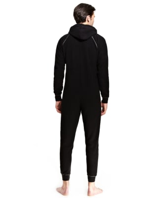 Thermal Hooded Fleece Onesie M S Collection M S